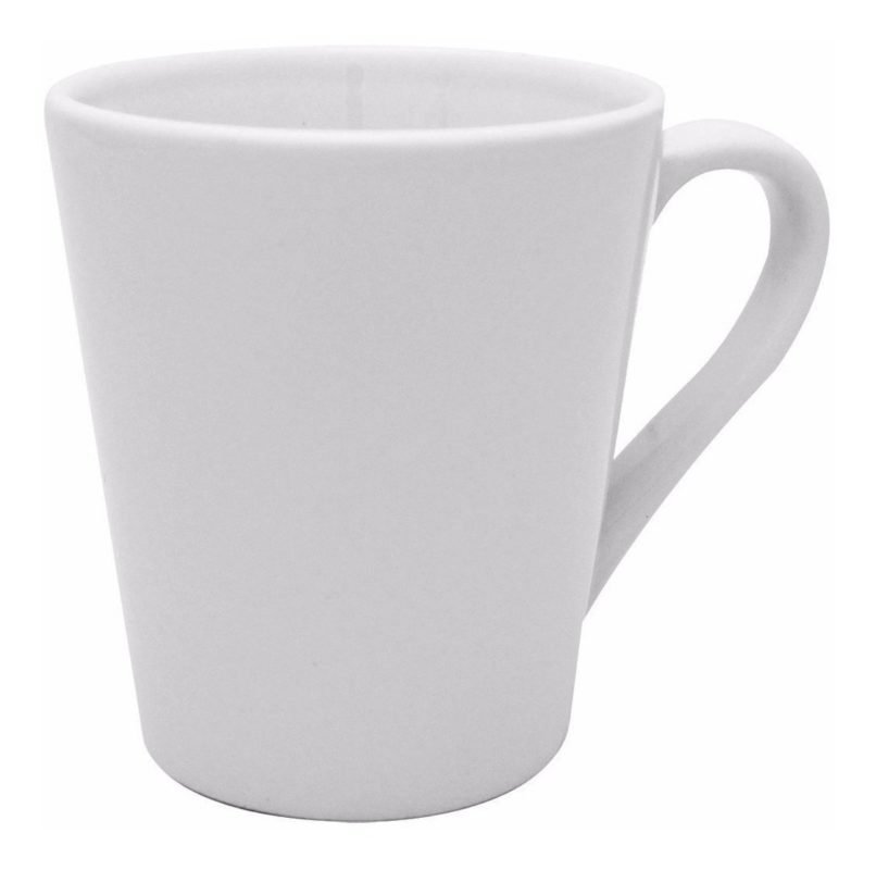 Taza 12 Oz Cónica Blanca Sublistore 